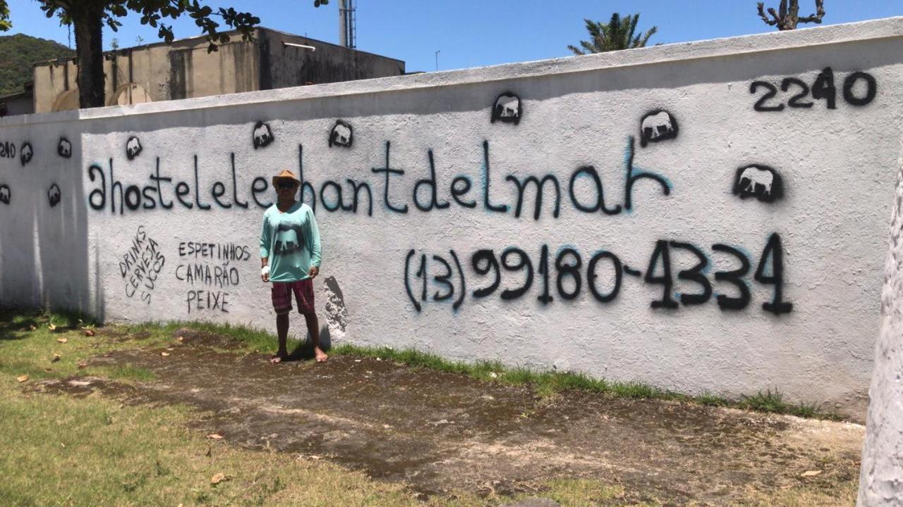 Hostel Elephant Del Mar Guarujá Dış mekan fotoğraf